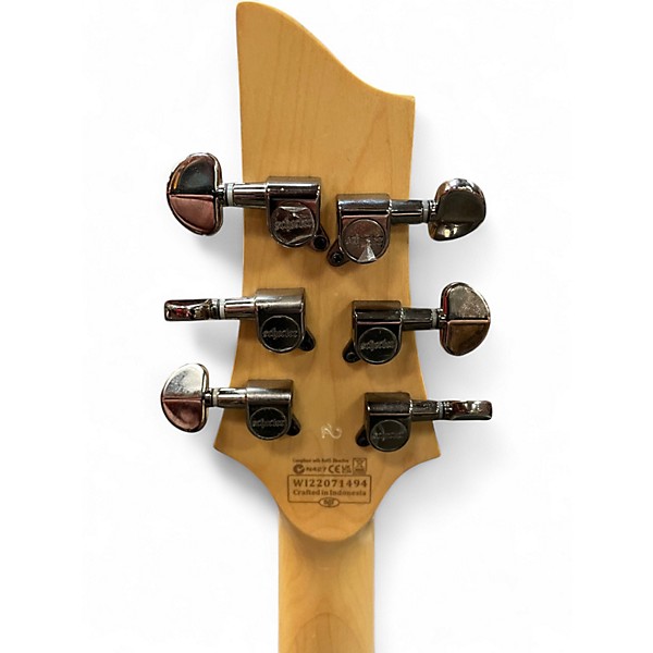 Used Schecter Guitar Research Omen 6 Satin Walnut Solid Body Electric Guitar