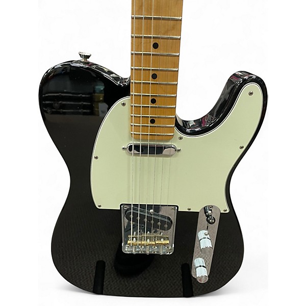 Used 2017 Fender American Professional Telecaster Black and White Solid Body Electric Guitar