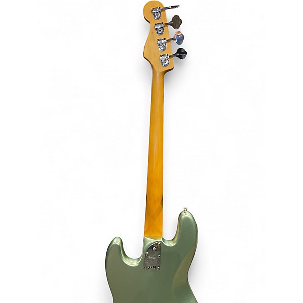 Used Fender American Professional II Jazz Bass Surf Green Electric Bass Guitar