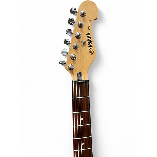 Used Yamaha EG112C Black Solid Body Electric Guitar