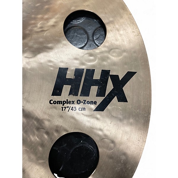 Used SABIAN 17in HHX COMPLEX O-ZONE Cymbal