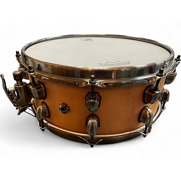 Used Mapex 5.5X14 HEARTBREAKER Worn Natural Drum
