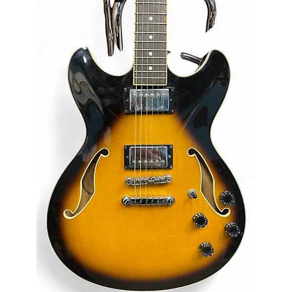 Used 2020 Ibanez AS73 Artcore Tobacco Burst Hollow Body Electric Guitar
