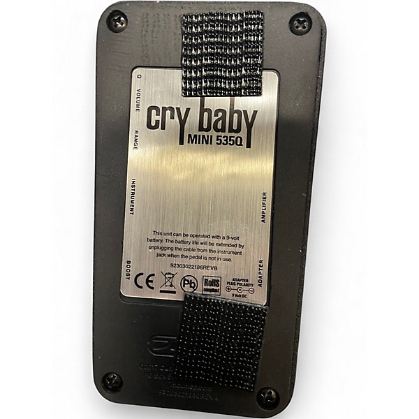 Used Dunlop 535Q Cry Baby Multi-Wah Effect Pedal