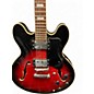 Used Glen Burton MEMPHIS REDBURST Hollow Body Electric Guitar