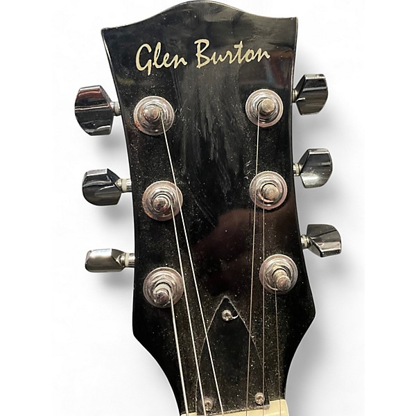 Used Glen Burton MEMPHIS REDBURST Hollow Body Electric Guitar