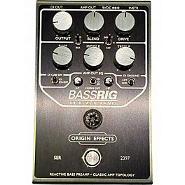 Used Origin Bassrig 64 Black Panel Bass Effect Pedal