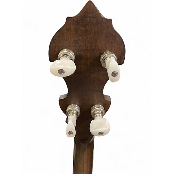 Used Gold Tone Orange Blossom Professional OB-150 Brown Banjo