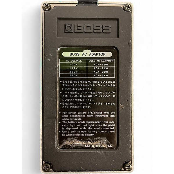 Vintage 1980s BOSS CE2 Chorus Effect Pedal