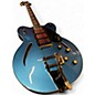 Used Gretsch Guitars CAT CB 3PU Blue Hollow Body Electric Guitar