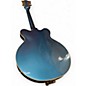 Used Gretsch Guitars CAT CB 3PU Blue Hollow Body Electric Guitar