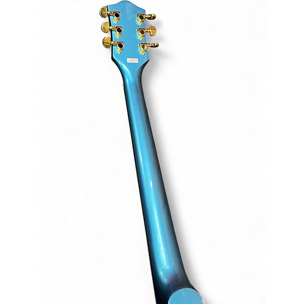 Used Gretsch Guitars CAT CB 3PU Blue Hollow Body Electric Guitar