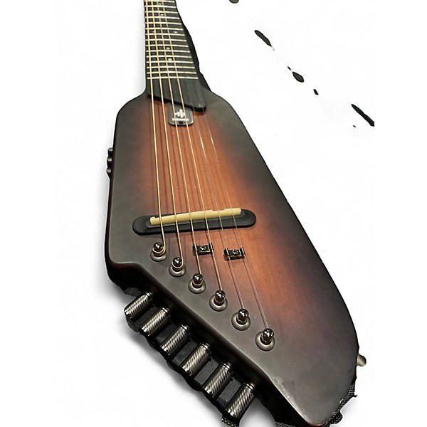 Used Donner HUSH 1 2 Color Sunburst Electric Guitar