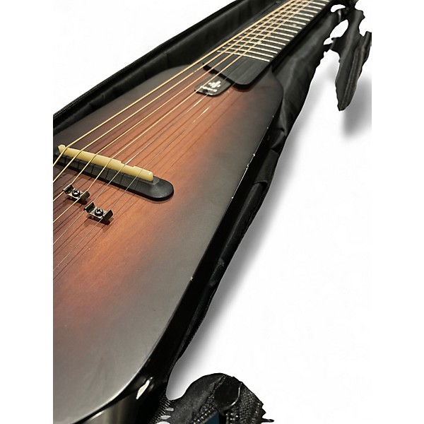 Used Donner HUSH 1 2 Color Sunburst Electric Guitar