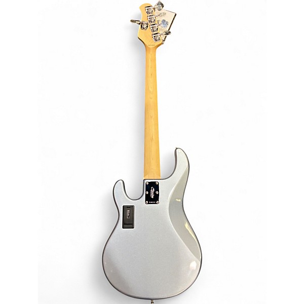 Used Sterling by Music Man Ray5 5 String Pewter Electric Bass Guitar