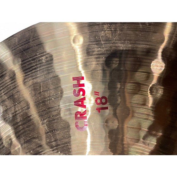 Used Paiste 18in 2002 Crash Cymbal