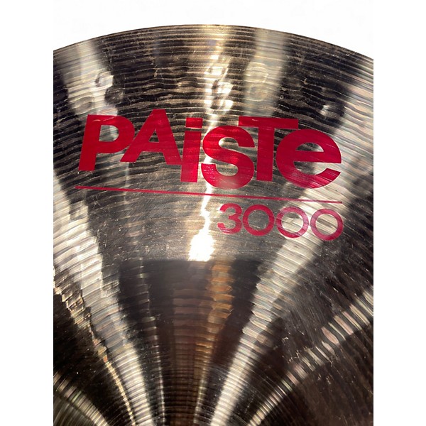 Used Paiste 18in 3000 thin crash Cymbal