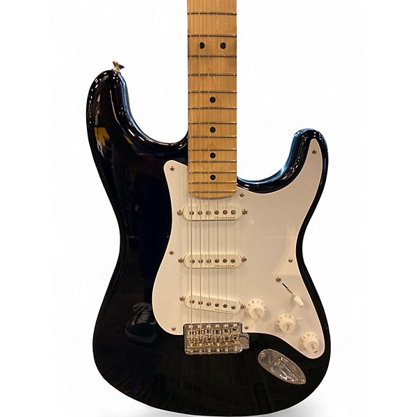 Used 2014 Fender Eric Clapton Stratocaster Black Solid Body Electric Guitar