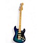 Used Fender Limited Edition Player Stratocaster Blue Burst Solid Body Electric Guitar thumbnail