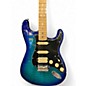 Used Fender Limited Edition Player Stratocaster Blue Burst Solid Body Electric Guitar