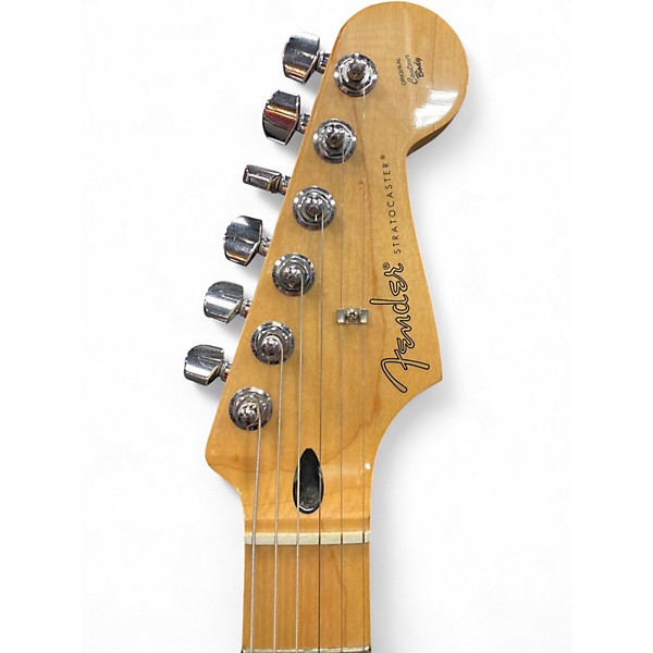 Used Fender Limited Edition Player Stratocaster Blue Burst Solid Body Electric Guitar