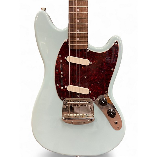 Used Squier Classic Vibe 60s Mustang Sonic Blue Solid Body Electric Guitar