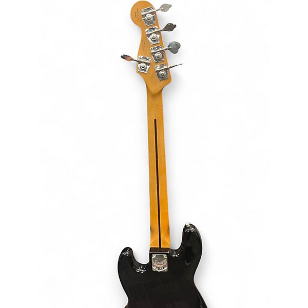 Used Squier Vintage Modified Jazz Bass V Black Electric Bass Guitar