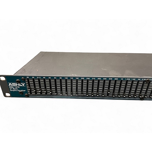 Used Ashly Audio mqx1310 31 band graphic equalizer Equalizer