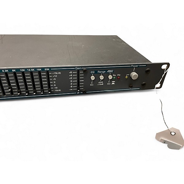 Used Ashly Audio mqx1310 31 band graphic equalizer Equalizer