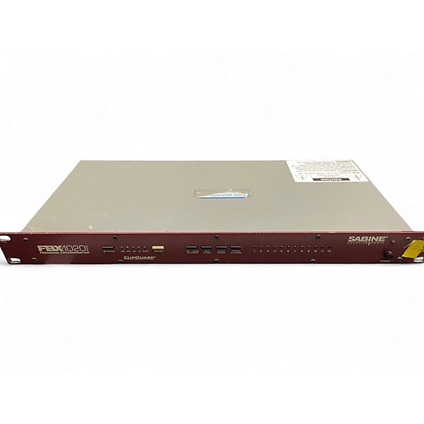 Used Sabine fbx1020 feedback eliminator Feedback Suppressor