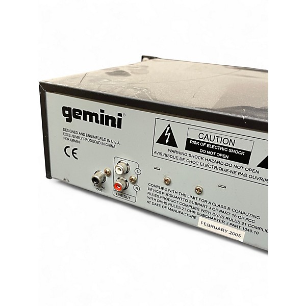 Used Gemini cdx-01 DJ Player