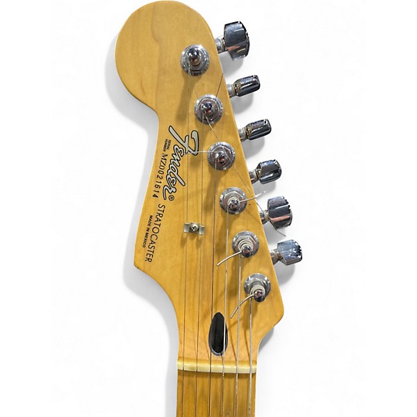 Used Fender Standard Stratocaster Black Solid Body Electric Guitar