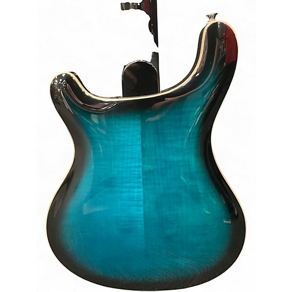 Used PRS SE Hollowbody II Piezo Peacock blue Hollow Body Electric Guitar
