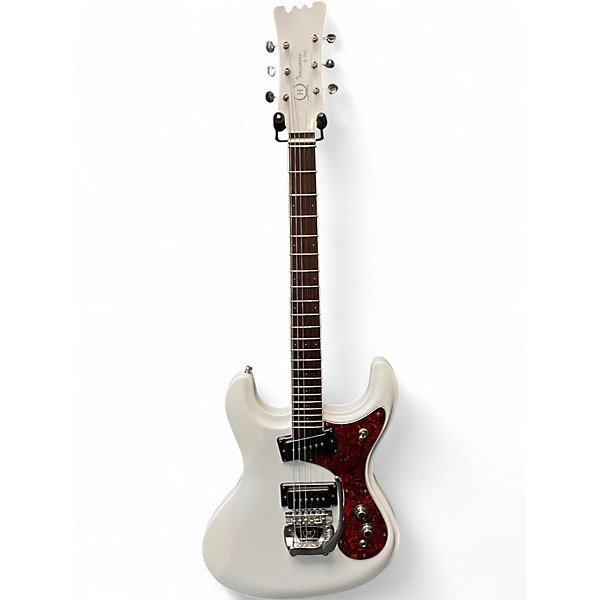 Used Hallmark 65 CUSTOM White Solid Body Electric Guitar