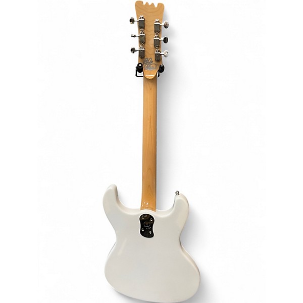 Used Hallmark 65 CUSTOM White Solid Body Electric Guitar