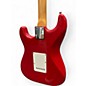Used 1980s Squier MIJ Stratocaster E Red Solid Body Electric Guitar
