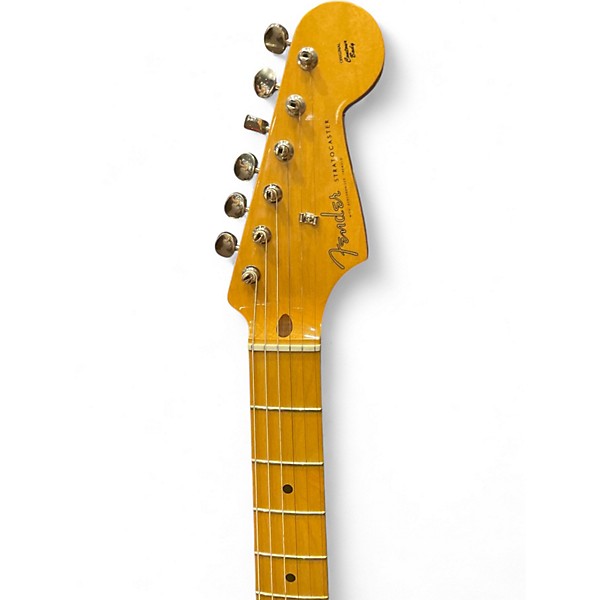 Used 2015 Fender Classic Series '50s Stratocaster Lacquer Apple Green Solid Body Electric Guitar