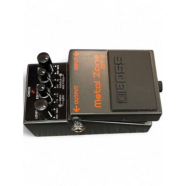 Used BOSS MT2 Metal Zone Distortion Effect Pedal