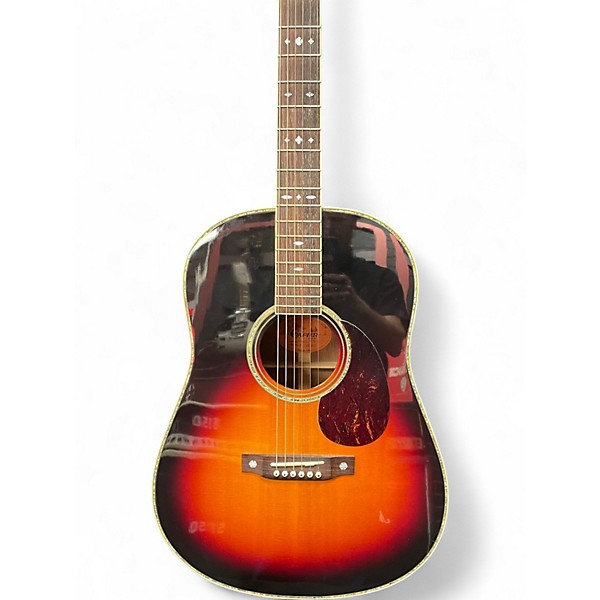 Used Crafter Guitars TR060 VLS-V  3 Tone Sunburst Classical Acoustic Guitar