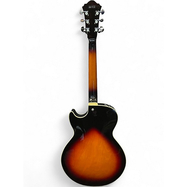 Used Ibanez AF75 2 Tone Sunburst Hollow Body Electric Guitar