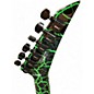 Used Jackson Pro Series Signature Brandon Ellis Kelly Green Crackle Solid Body Electric Guitar