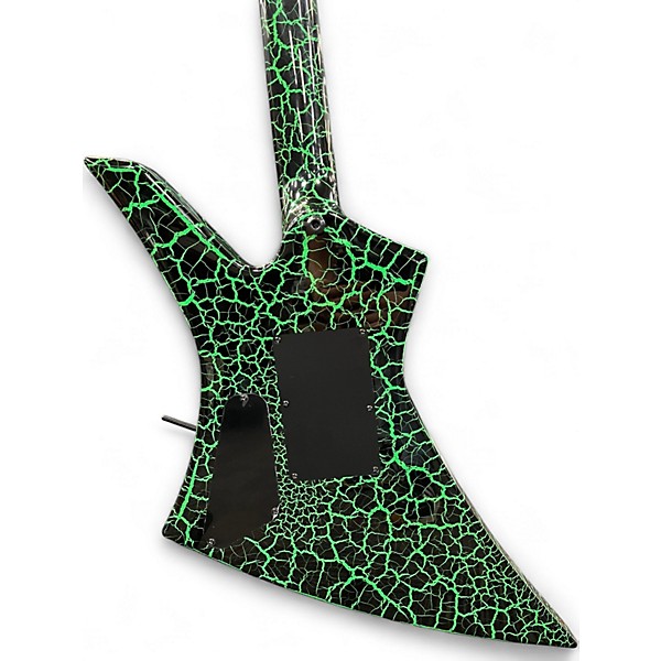 Used Jackson Pro Series Signature Brandon Ellis Kelly Green Crackle Solid Body Electric Guitar