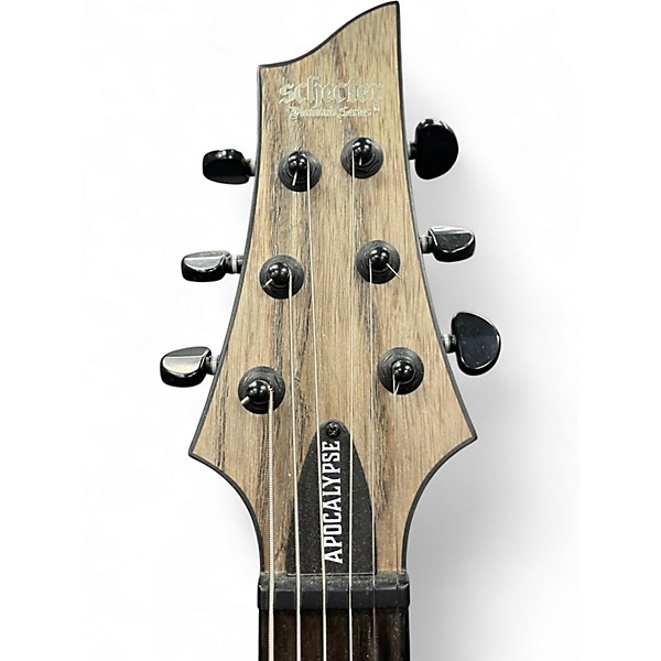 Used Schecter Guitar Research C1 EX Apocalypse Rusty Grey Baritone Guitars