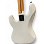 Used Fender Player Precision Bass White and Black Electric Bass Guitar
