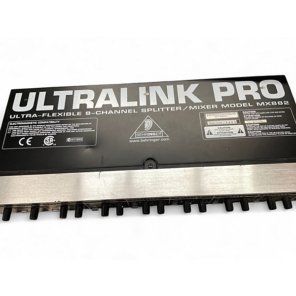 Used Behringer MX882 Unpowered Mixer