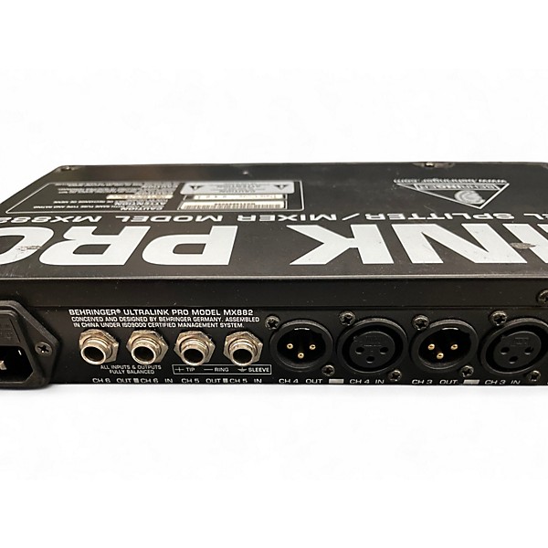 Used Behringer MX882 Unpowered Mixer