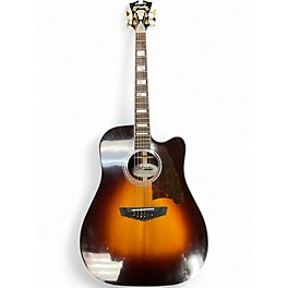 Used D'Angelico EXD500 VSB Tobacco Burst Acoustic Electric Guitar