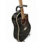 Used Epiphone AJ220SCE BLACK Acoustic Electric Guitar