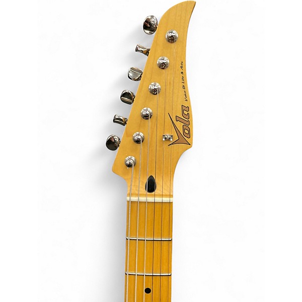 Used Vola Guitars OZ MC Cobra Blue Solid Body Electric Guitar
