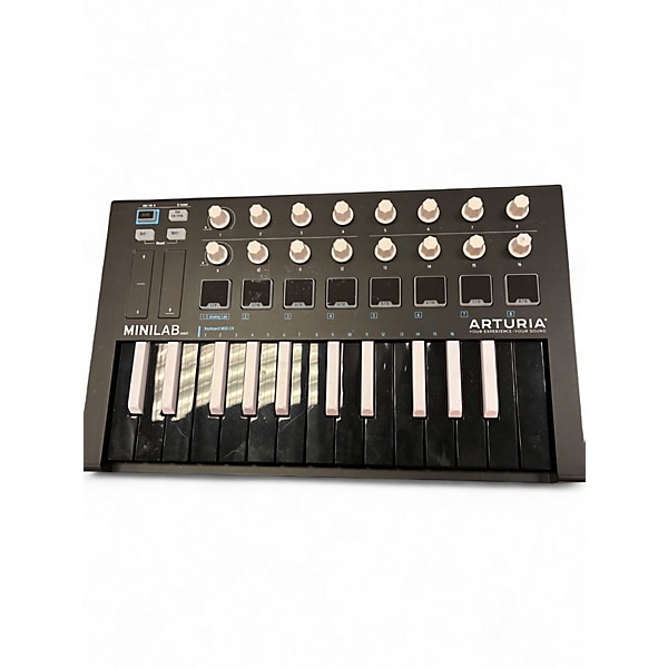 Used Arturia Minilab MKII MIDI Controller